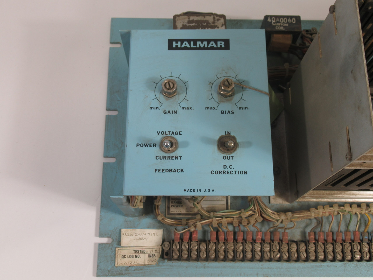 Halmar RFG.TRIGGER-CKT Trigger Controller Unit 240V USED