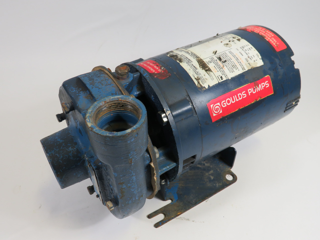 Goulds Pumps 2BF10737 Centrifugal Pump C/W Franklin Electric Motor DMG USED