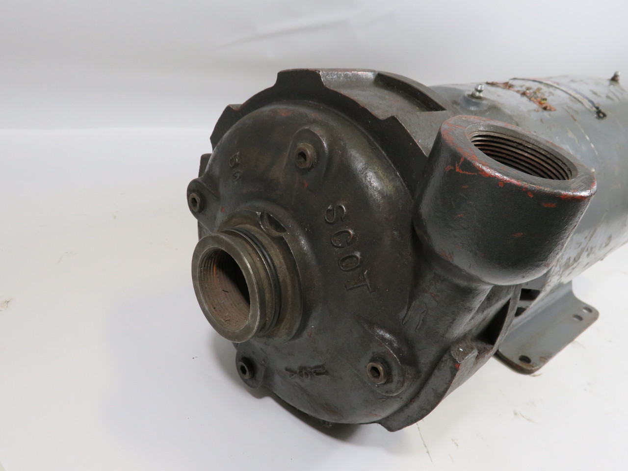 AEC 5050V0SB Pump C/W Baldor AC Motor 5HP 3450RPM 575V COSMETIC DAMAGE USED