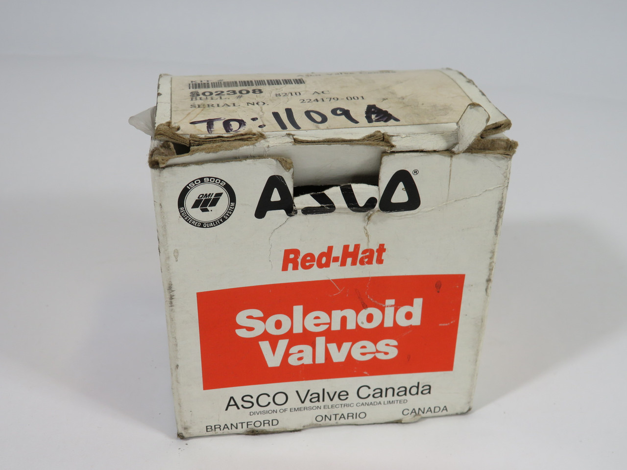 ASCO 302308 Valve Rebuilt Kit for 8210 Solenoid Valves OPEN BAG ! NEW !