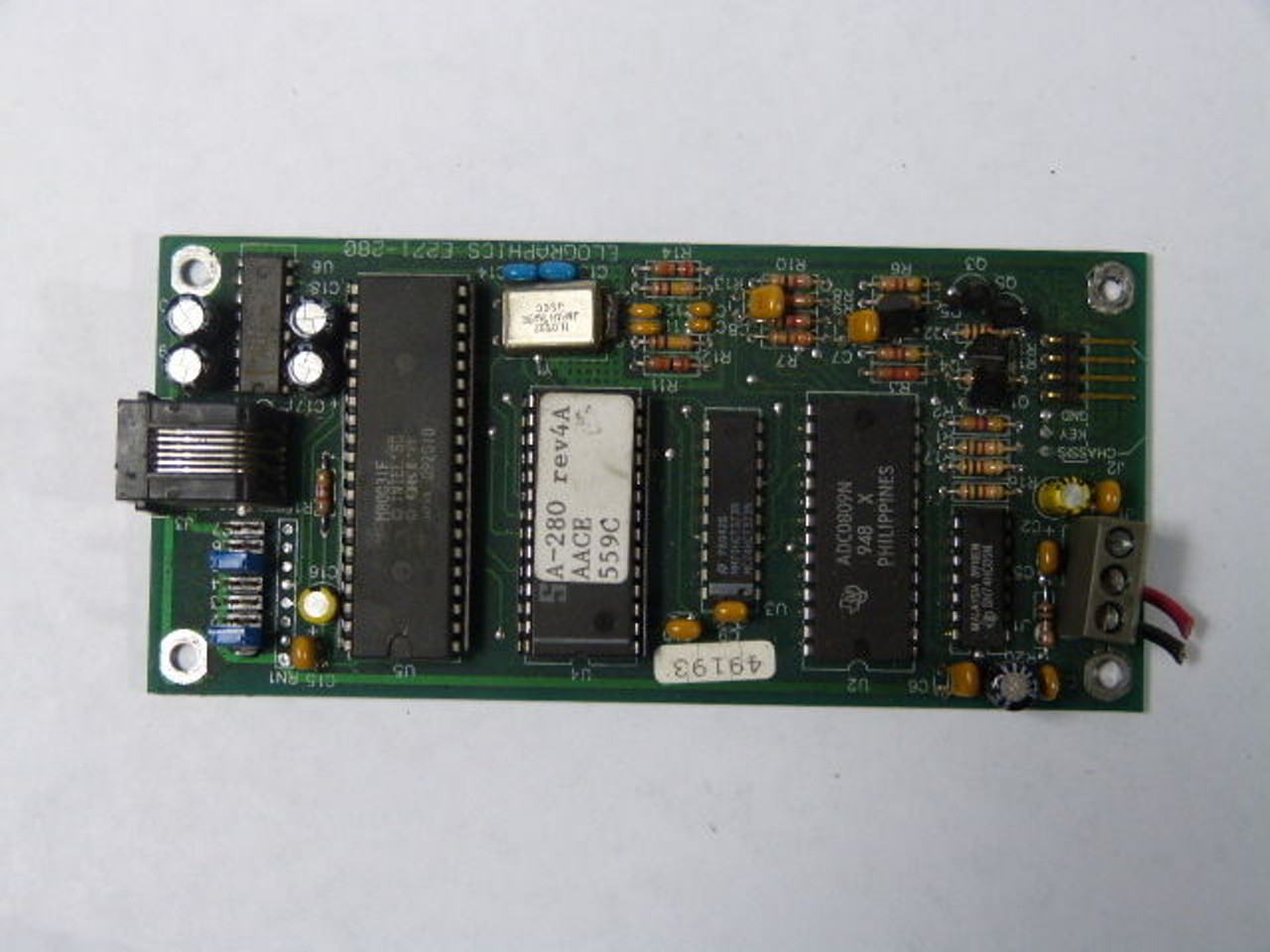 Elo Graphics E271-280 Touch Screen Controller Card USED
