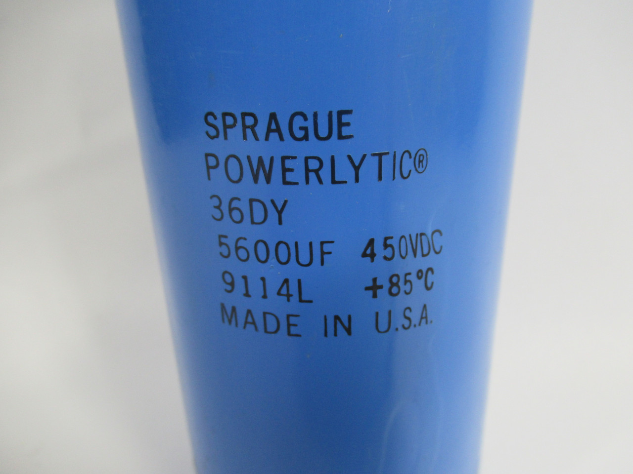 Sprague 36DY562F450DJ2D Capacitor 5600uf *No Clamp/Cosmetic Damage* USED