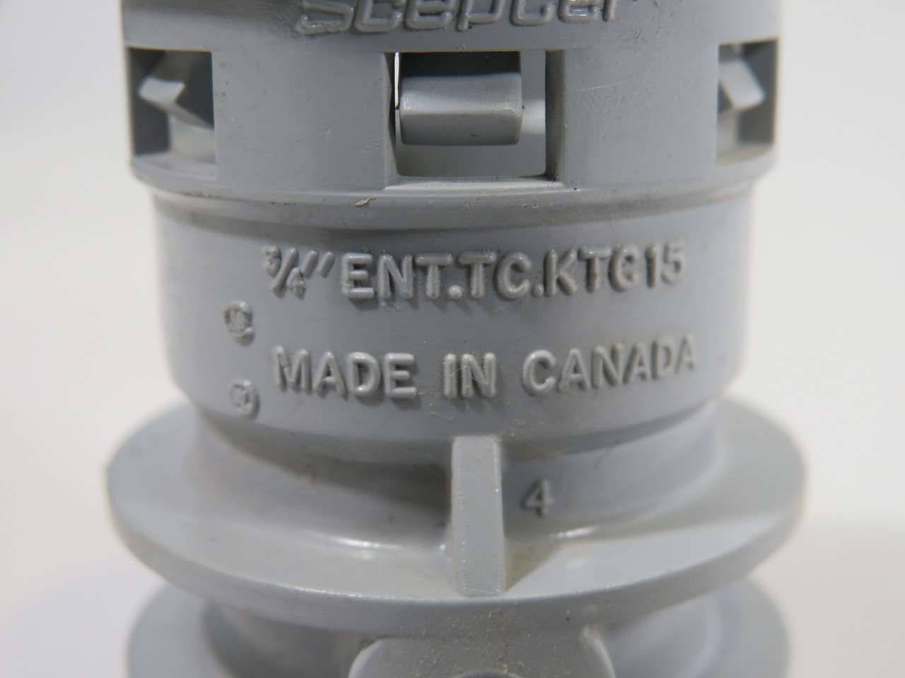 Scepter ENT.TC.KTC15 ENT to EMT Set Screw Adapter 3/4" SHELF WEAR ! NOP !