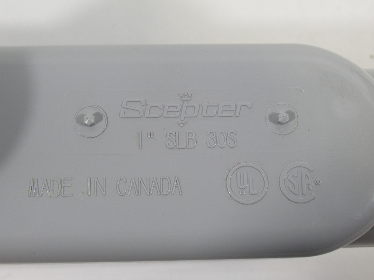 Scepter SLB30S Conduit Body 1" W/ Cover ! NOP !