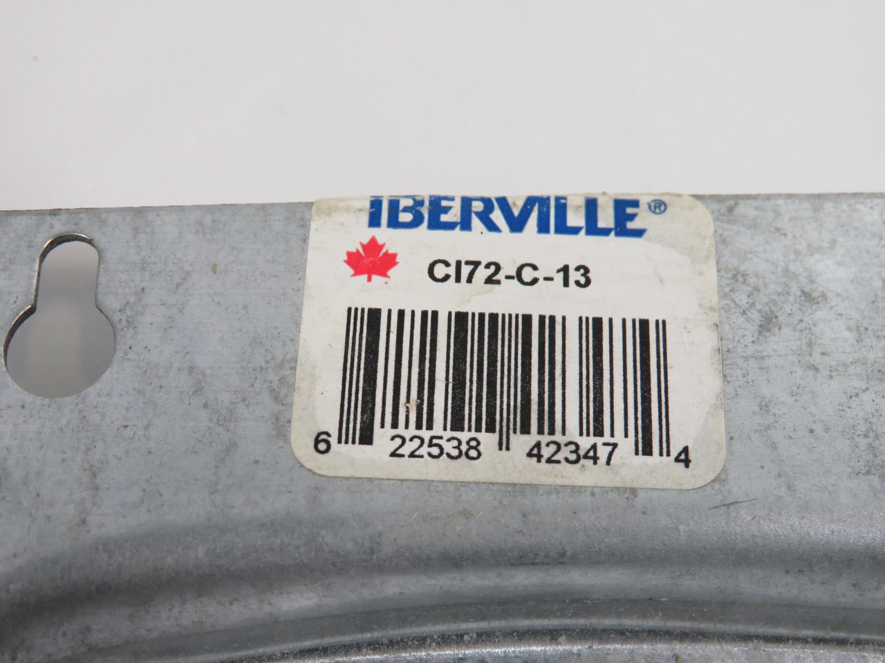 Iberville CI72-C-13 Square Box Cover 4-3/4" OD ! NOP !