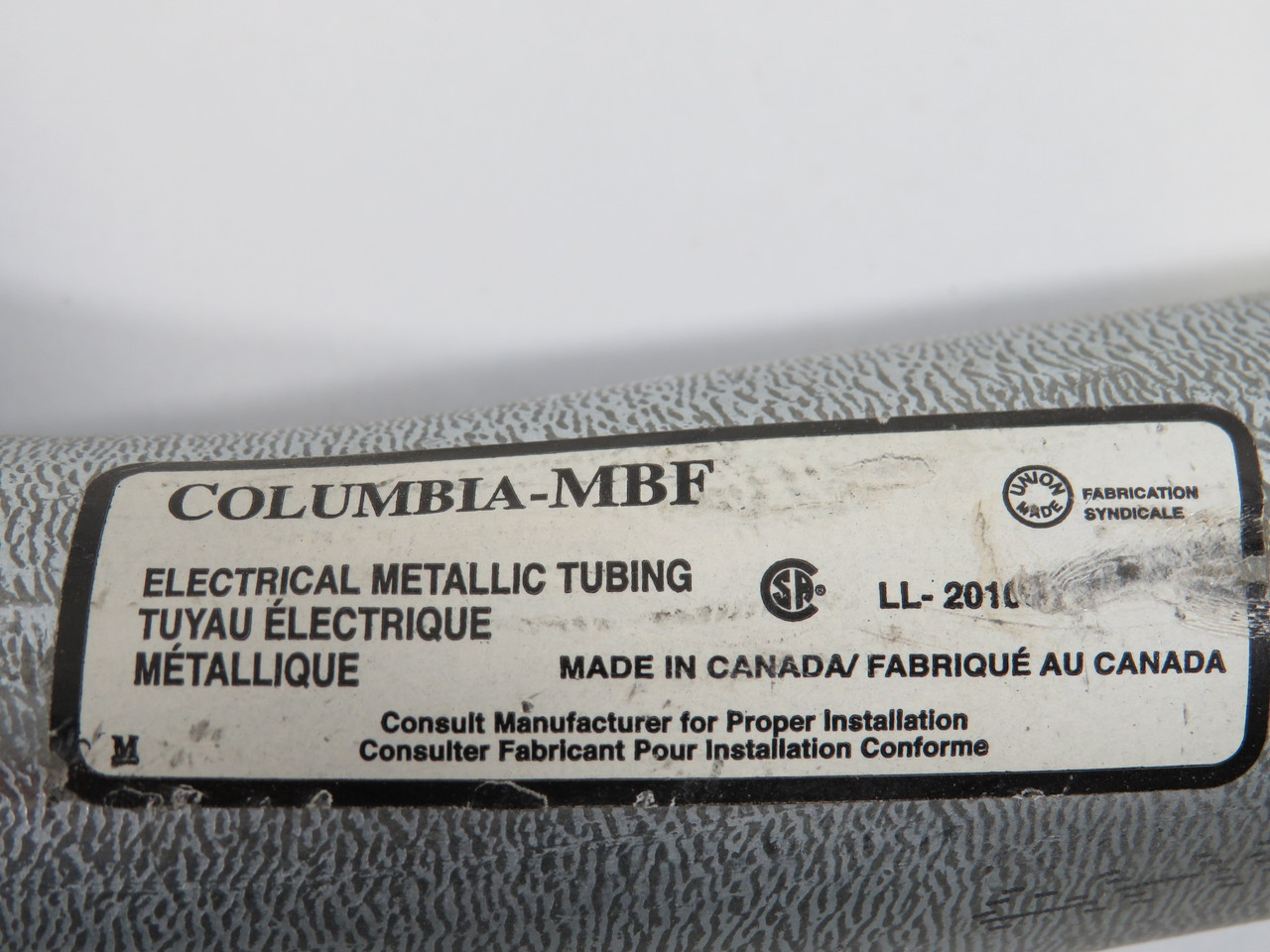 Columbia-MBF EMT Elbow 90° 1-1/4" Galvanized Steel ! NOP !