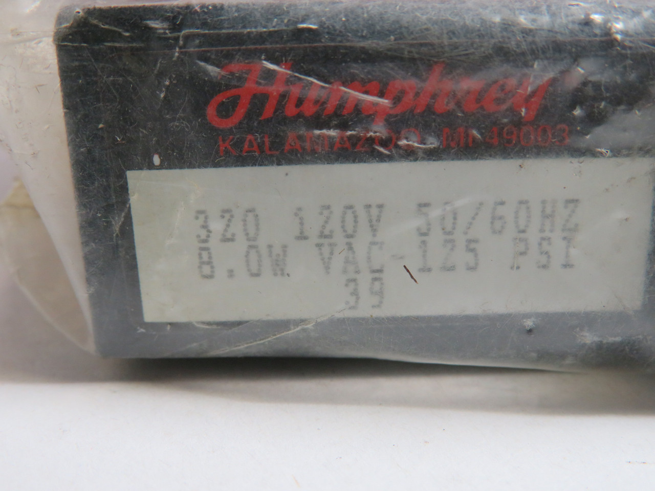 Humphrey 320391205060 Solenoid Valve 120V 50/60Hz 2-Way 3-Port 1/4"NPSF ! NWB !