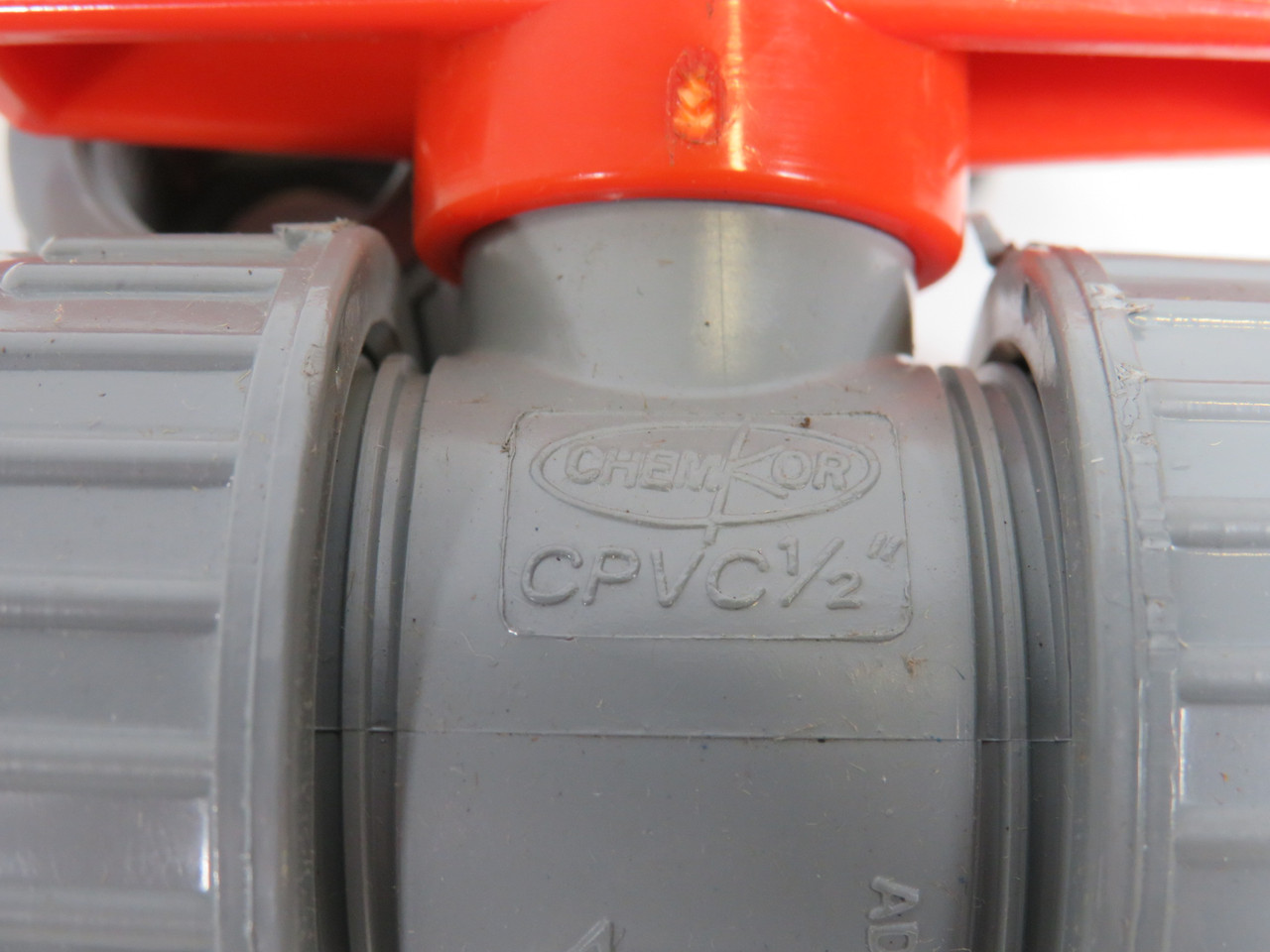 Hytek 32909007 ChemKor True Union Ball Valve 1/2" CPVC MISSING LABEL ! NEW !