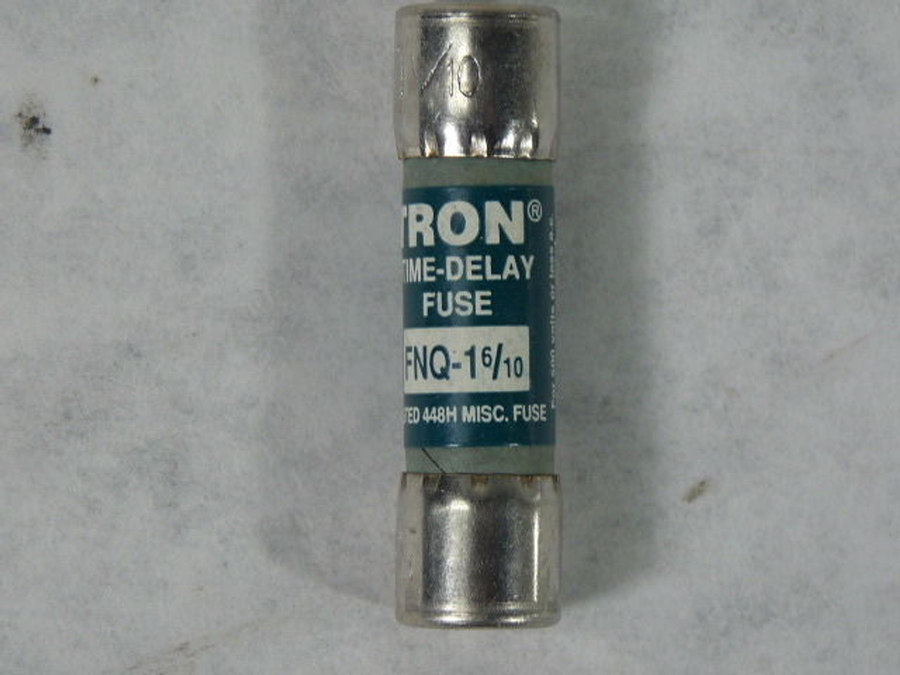 Fusetron FNQ-1-6/10 Time Delay Fuse 1-6/10A 500V USED