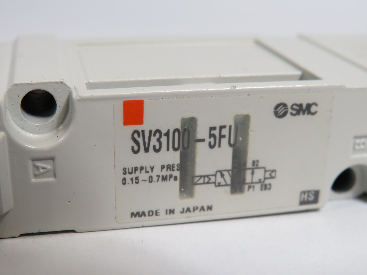 SMC SV3100-5FU Solenoid Valve 24VDC 0.15-0.7MPa SHELF WEAR ! NOP !