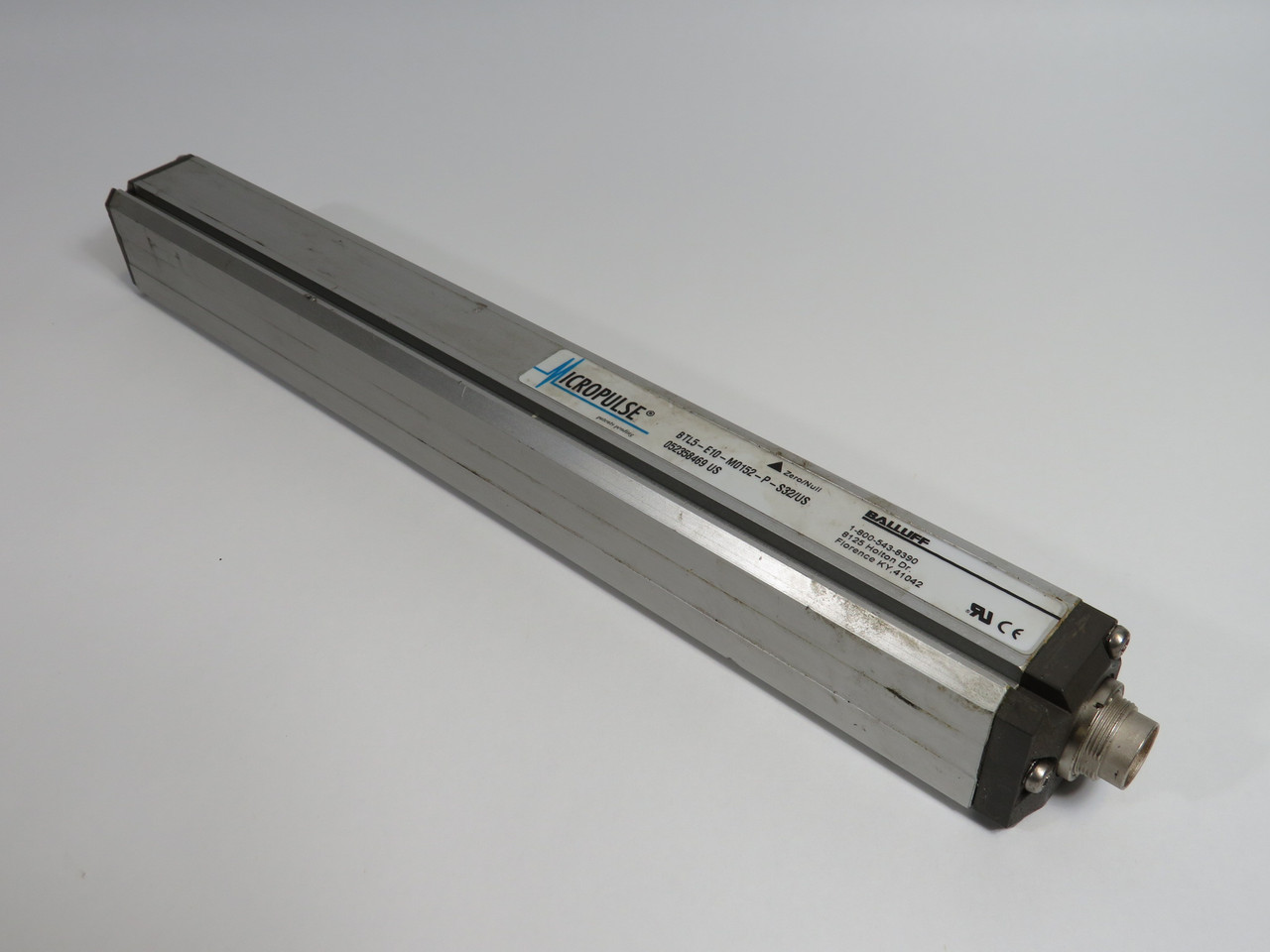 Balluff BTL5-E10-M0152-P-S32/US Transducer 4-20mA 8-Pole SHELF WEAR USED