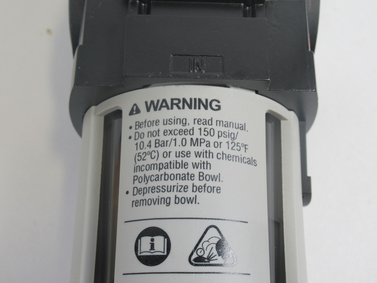 ARO P39344-100 Aro-Flo Series 200 Piggyback 1/2NPT 0-140PSIG 5-micron ! NEW !