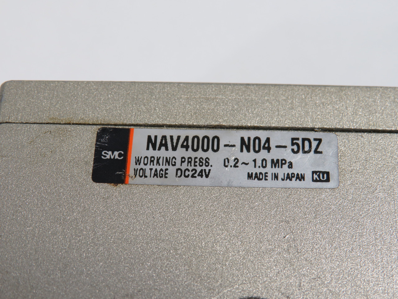 SMC NAV4000-N04-5DZ Soft Start Valve 1/2" 0.2-1.0MPa NO COIL/CONNECTOR USED