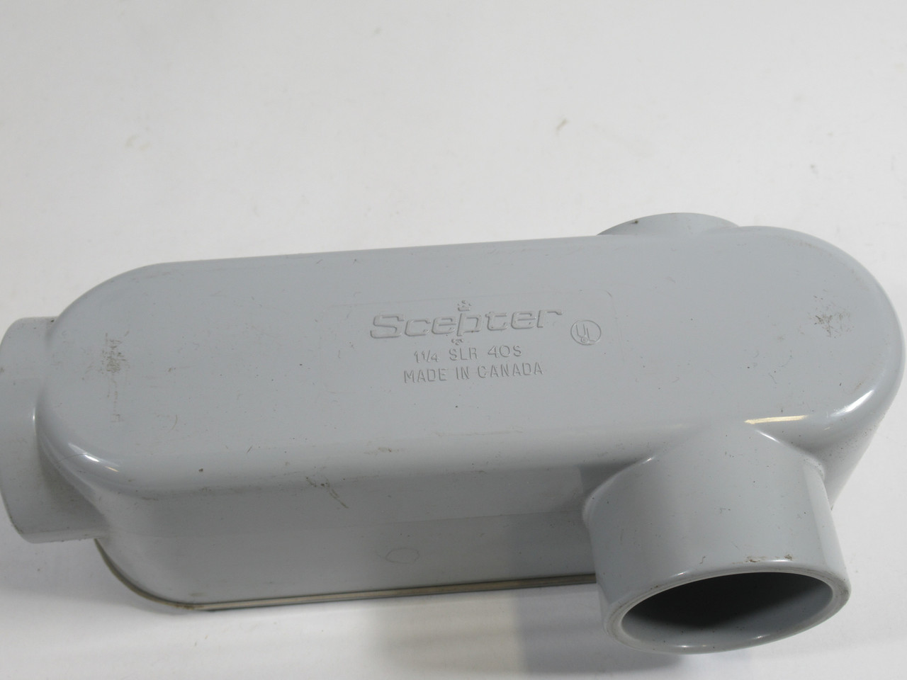 Scepter SLR40S Conduit Body 1-1/4" W/ Cover USED