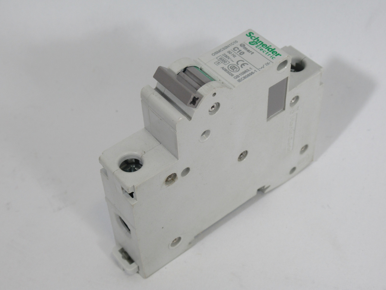 Schneider Electric OSMC32N1C10 Circuit Breaker 10A 230VAC 50Hz 1P USED