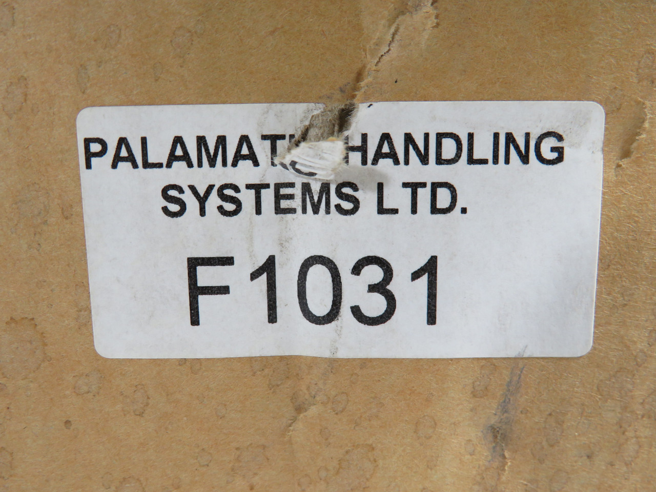 Palamatic F1031 Barrel Vacuum Filter 8-1/4" H 5-1/2" D COSMETIC DMG ! NEW !