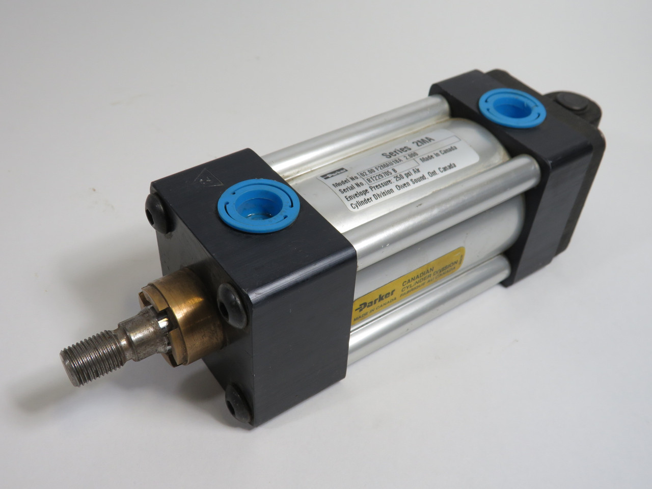 Parker 02.00F2MAU18A2.000 Air Cylinder 2" Bore 2" Stroke USED