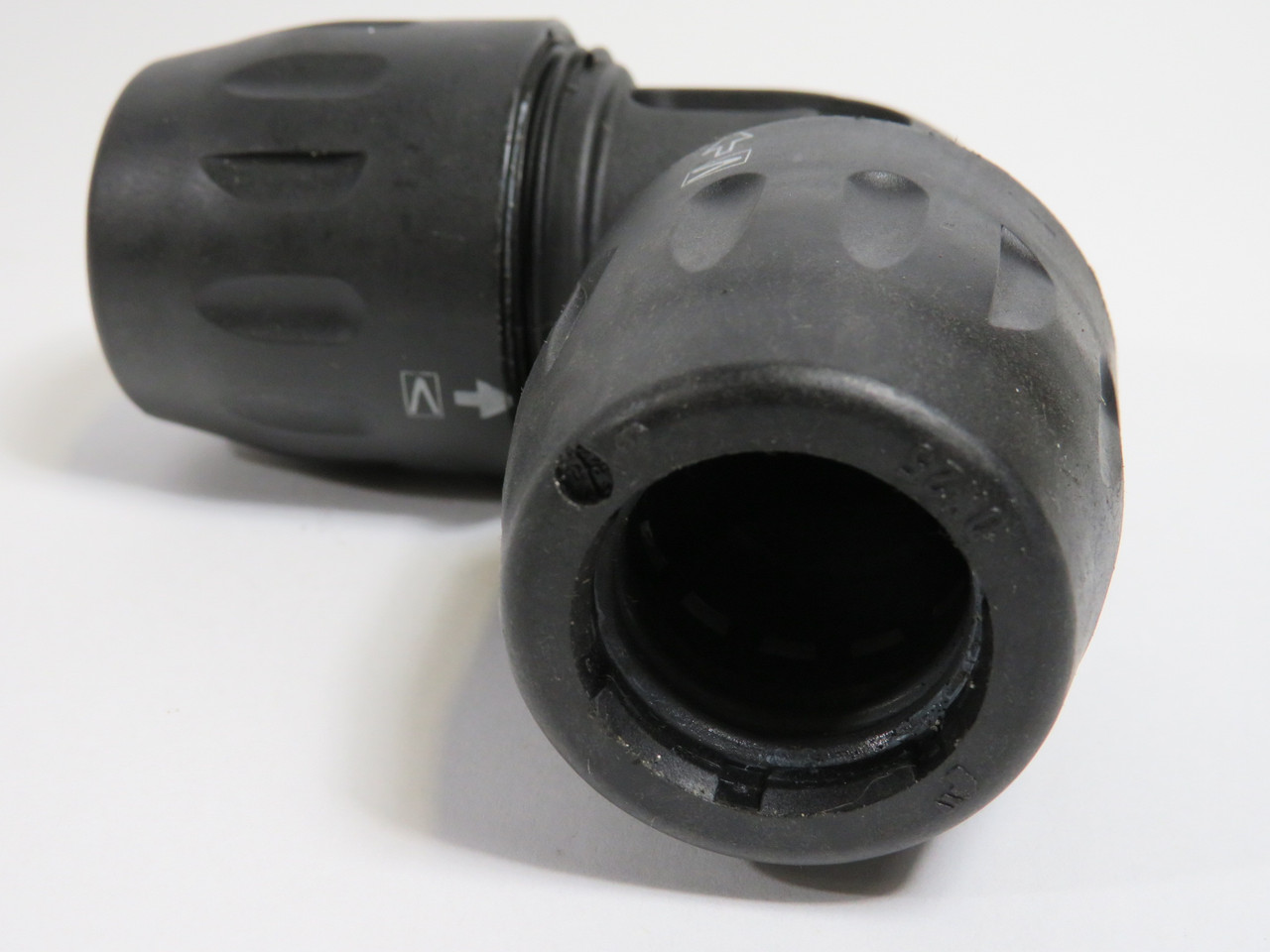 Transair 66022500 Pipe Connector 90° Elbow 25mm ID USED