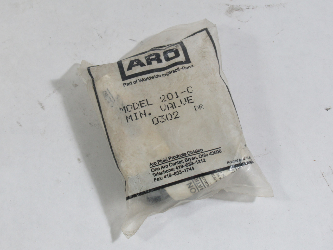 ARO 201-C Limit Valve 1/8"NPTF Port Fingertip Actuator 7.34mm Stroke ! NWB !