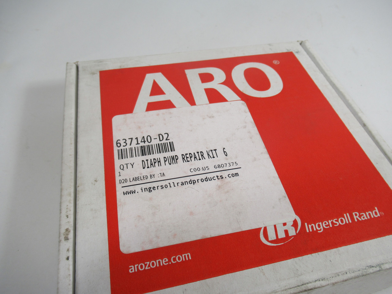 Aro 637140-D2 Pump Repair Kit 1/2" *Open Bag/Missing Y325-122 O-Ring*  NEW