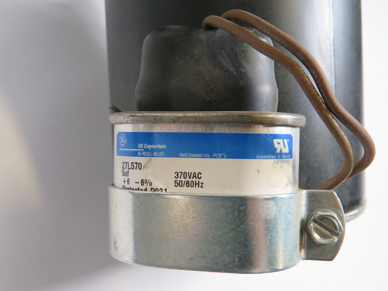 Fasco Blower Motor 1/4HP 3400RPM 208-230V 1Ph 1.2A 60Hz MISSING PLATE USED