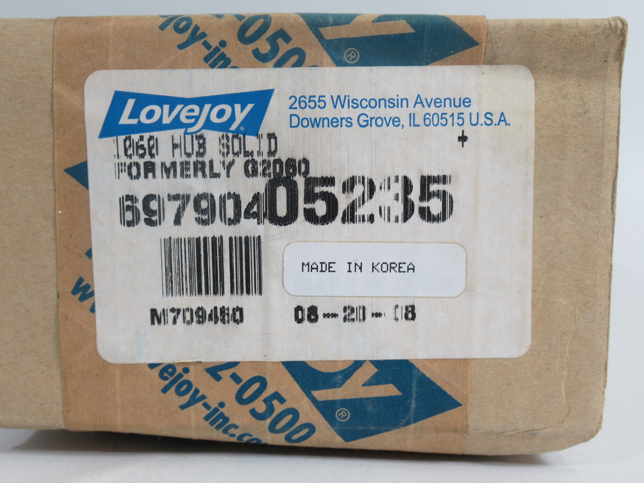 Lovejoy 69790405235 Coupling Grid Hub 3"Hub 4-3/32"OD 2-1/8"B 2-1/2"LTB ! NEW !