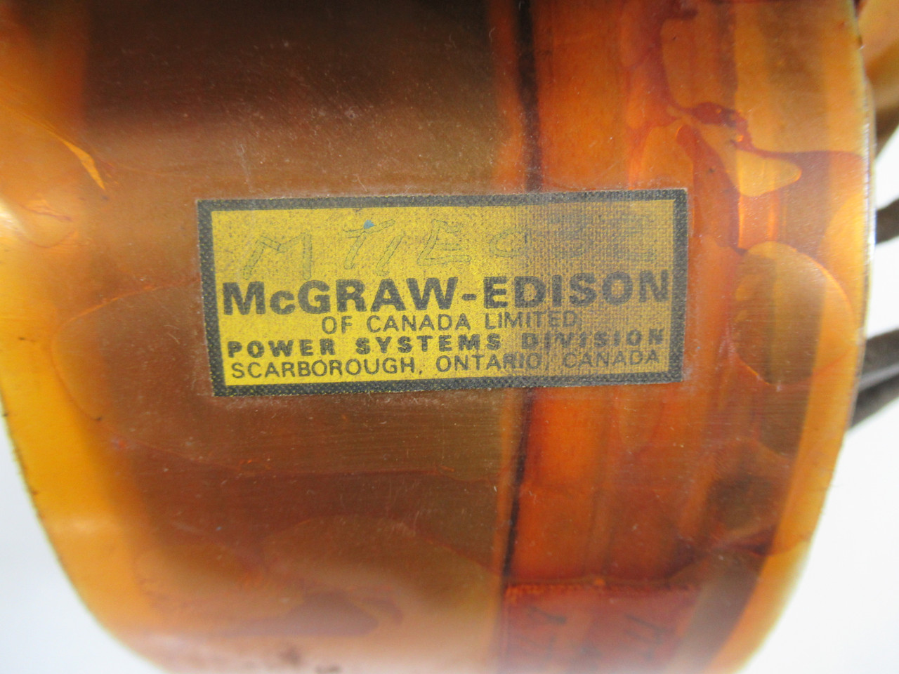 McGraw-Edison MT1E03Z Line Reactor 108/115/122V USED