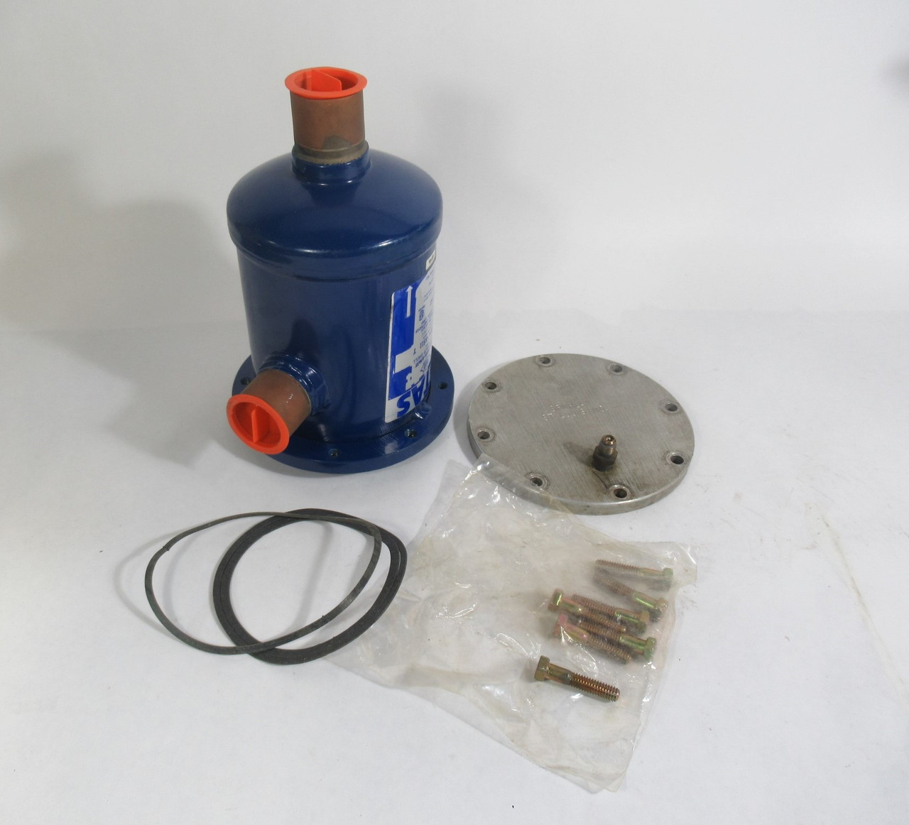 Asco STAS-4811-T Steel Filter-Drier Shell DMG'D GASKETS/SHELF WEAR  NEW