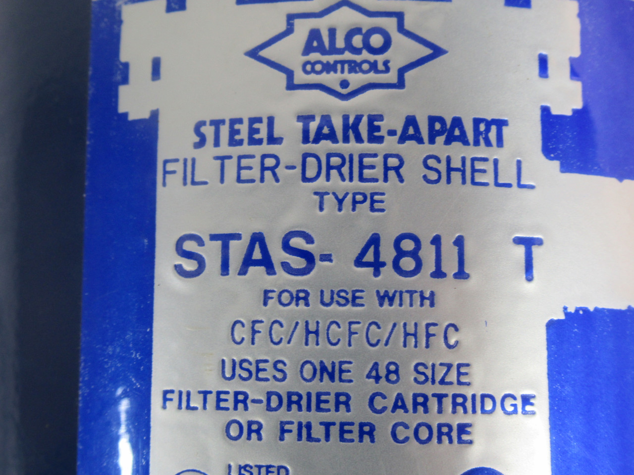 Asco STAS-4811-T Steel Filter-Drier Shell DMG'D GASKETS/SHELF WEAR  NEW
