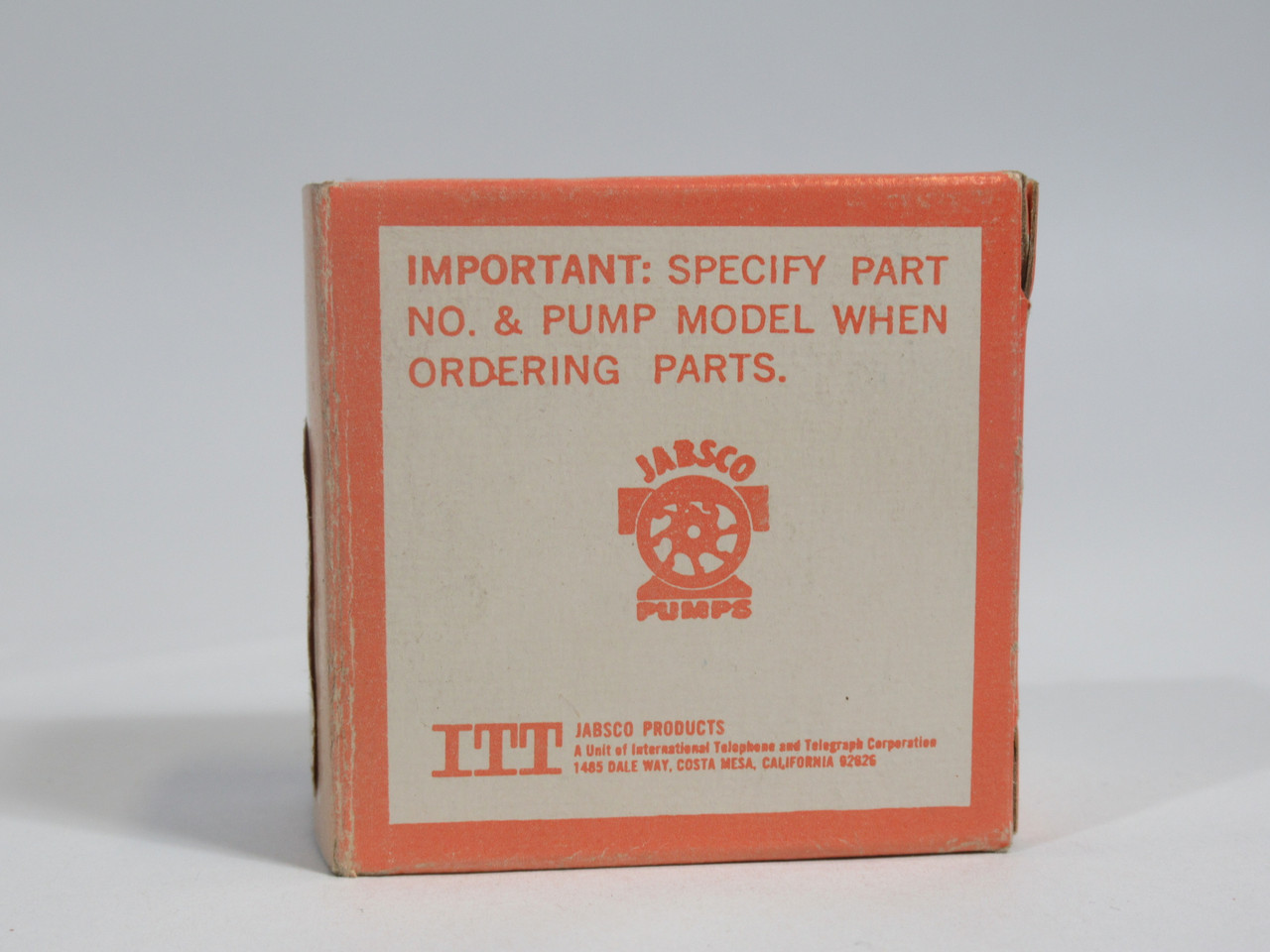 Jabsco 2826-0000 Carbon Bearing  NEW