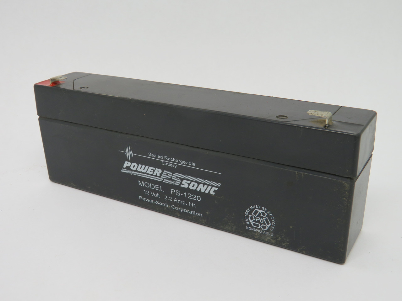 Powersonic PS-1220 Sealed Rechargeable Battery 12V 2.2A MINOR WEAR USED