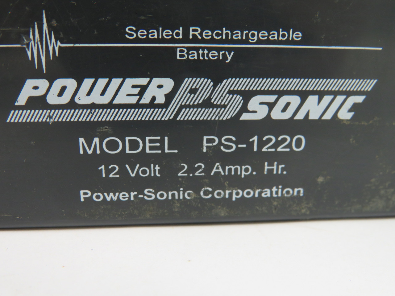 Powersonic PS-1220 Sealed Rechargeable Battery 12V 2.2A MINOR WEAR USED