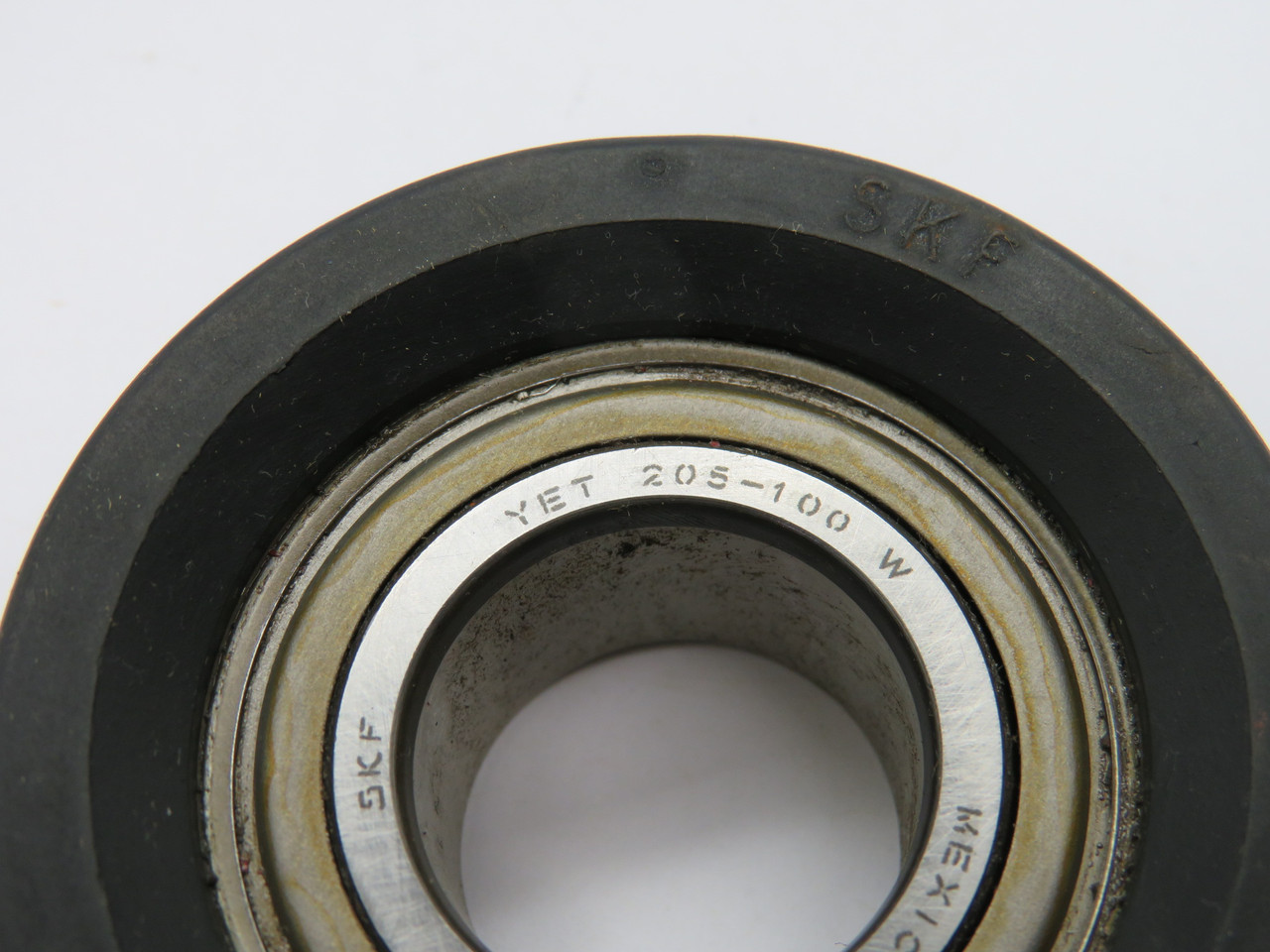 SKF YET205-100W Bearing 52mmOD 25.4mmID 21.5mmW w/Cartridge NO COLLAR ! NOP !