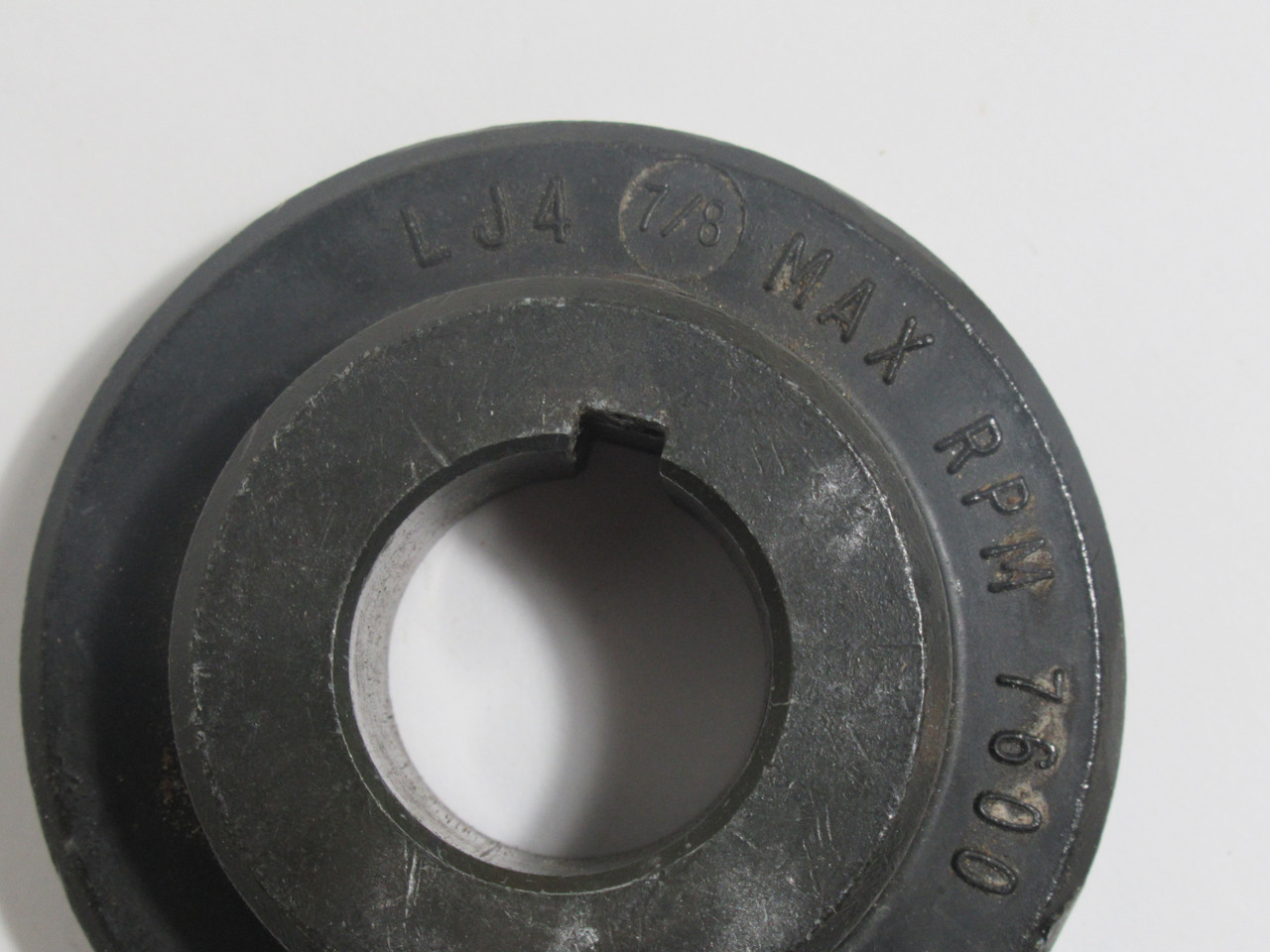 Lovejoy LJ4-7/8 Coupling Flange 7/8"Bore 2-1/2"OD 7/8"LTB USED