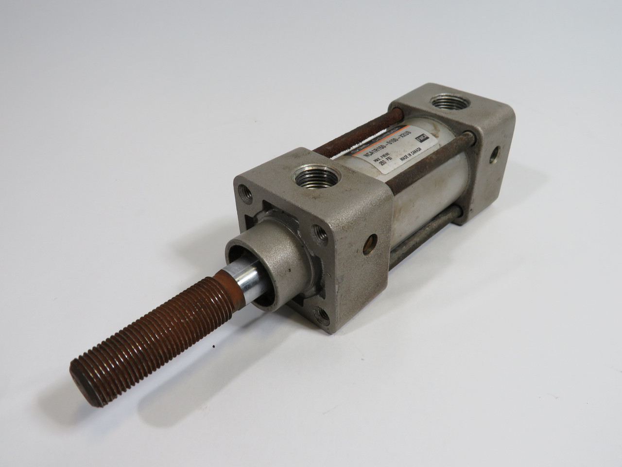 SMC NCA1R150-0100-X2US Med Duty Air Cylinder 1.5" B 1" S SHELF WEAR USED