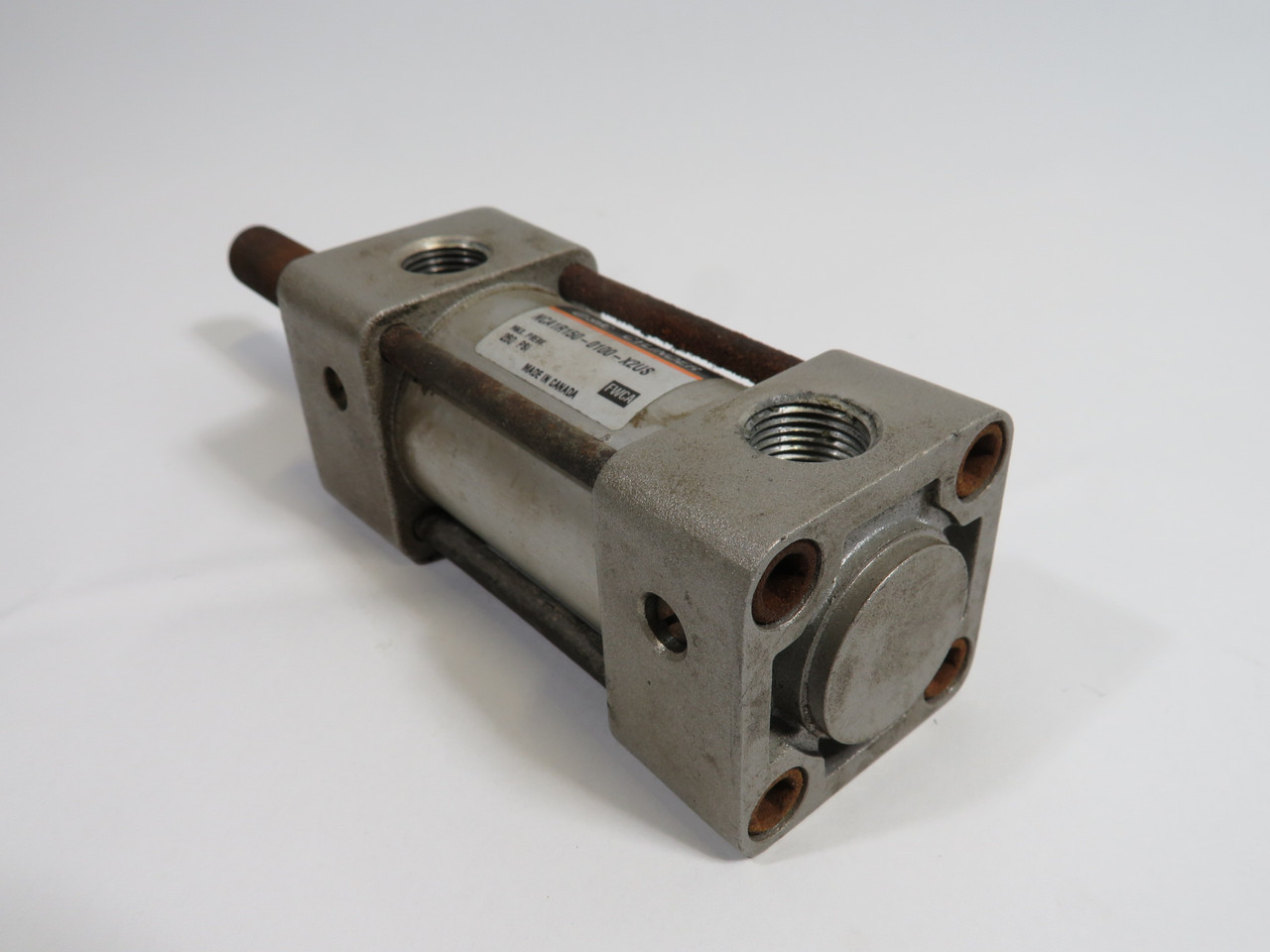 SMC NCA1R150-0100-X2US Med Duty Air Cylinder 1.5" B 1" S SHELF WEAR USED