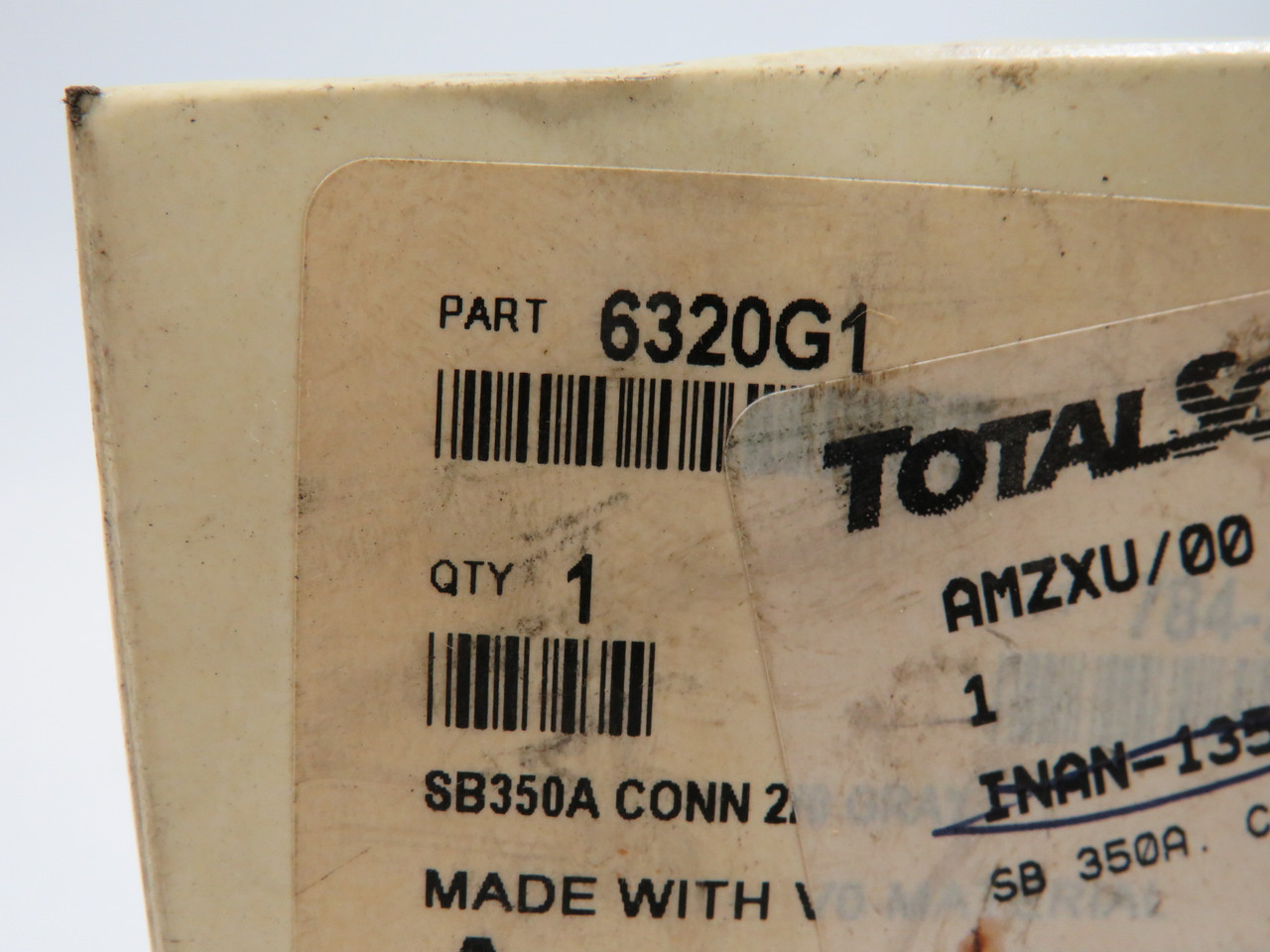 Anderson Power Products 6320G1 Connector 2/0AWG 350A SB350A SHELF WEAR NEW