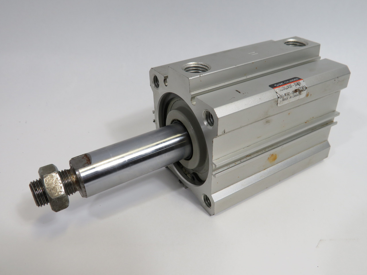 SMC NCDQ2A50-50DM Compact Air Cylinder 50mm Bore 50mm Stroke USED