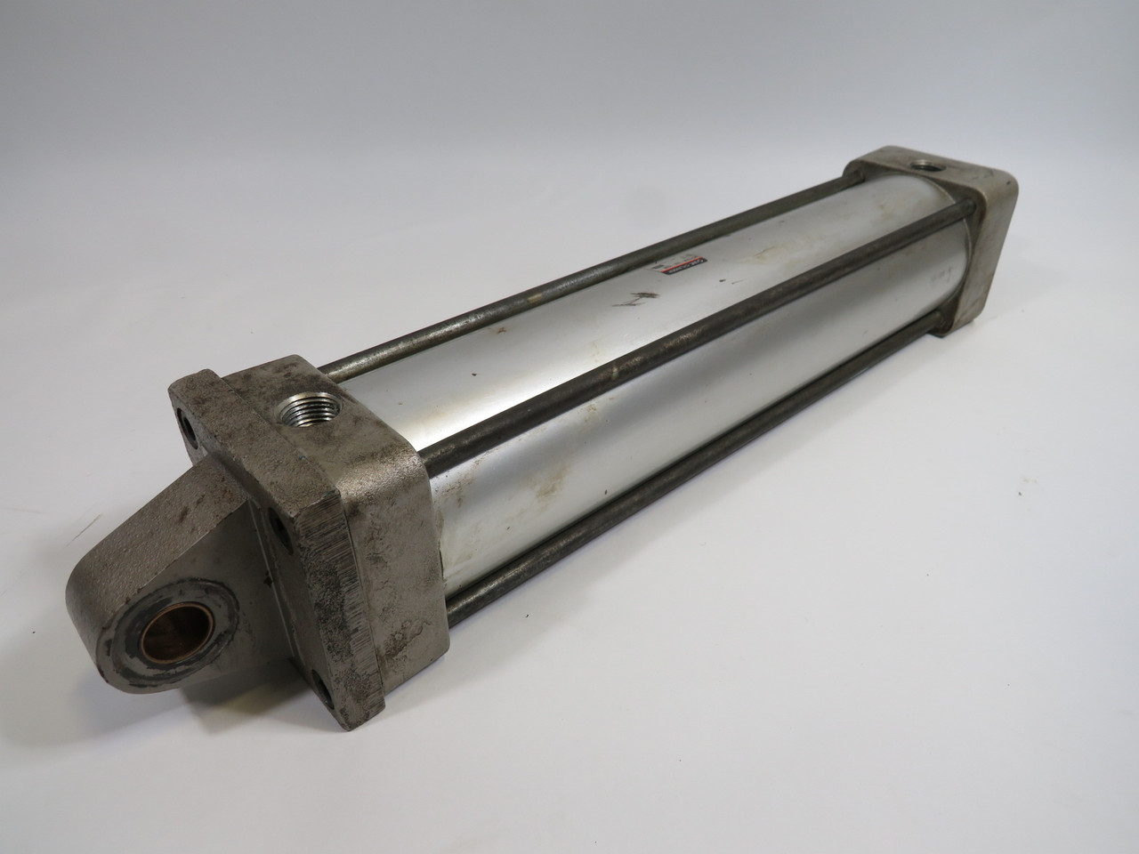 SMC NCA1C325-1300-X2US Med Duty Air Cylinder 3.25"B 13"S Clevis SHELF WEAR USED
