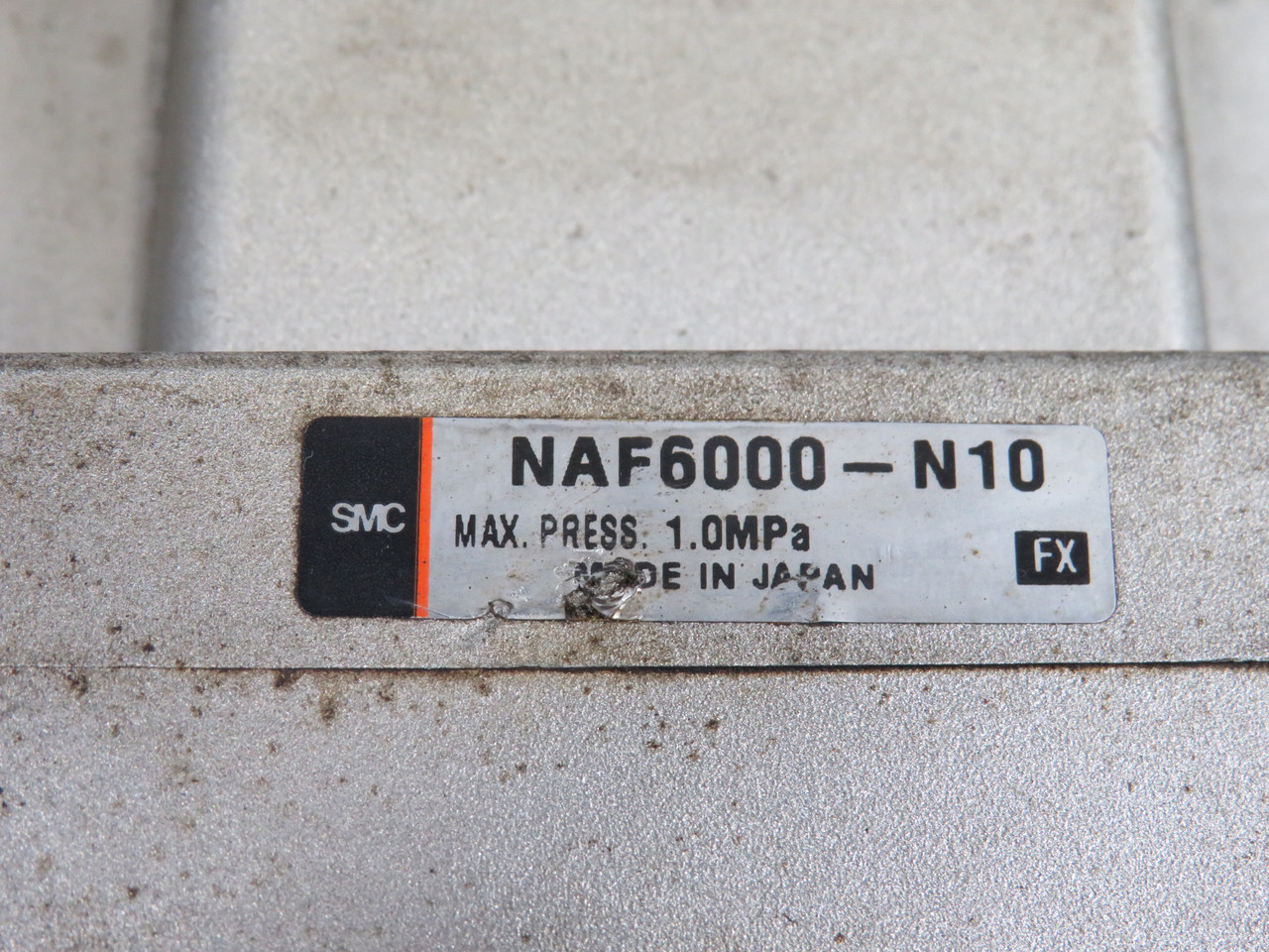 SMC NAF6000-N10 Modular Air Filter 1.0MPa 1" NPT USED