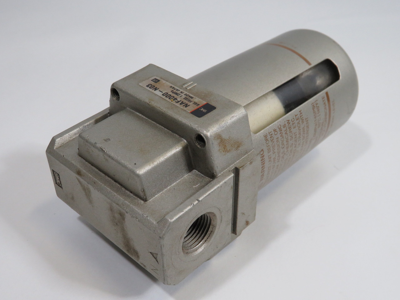 SMC NAF4000-N03 Modular Air Filter 1.0MPa 3/8" NPT USED