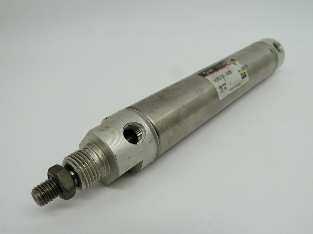 SMC NCMC106-0400 Air Cylinder 1-1/16" Bore 4" Stroke SHELF WEAR USED