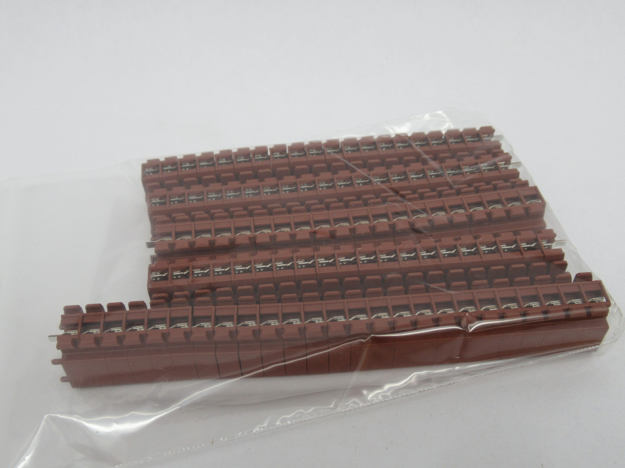 Weidmuller ZVL-1.5BR Brown Mini Terminal Block 1.5mm2 250V Lot of 105 ! NOP !