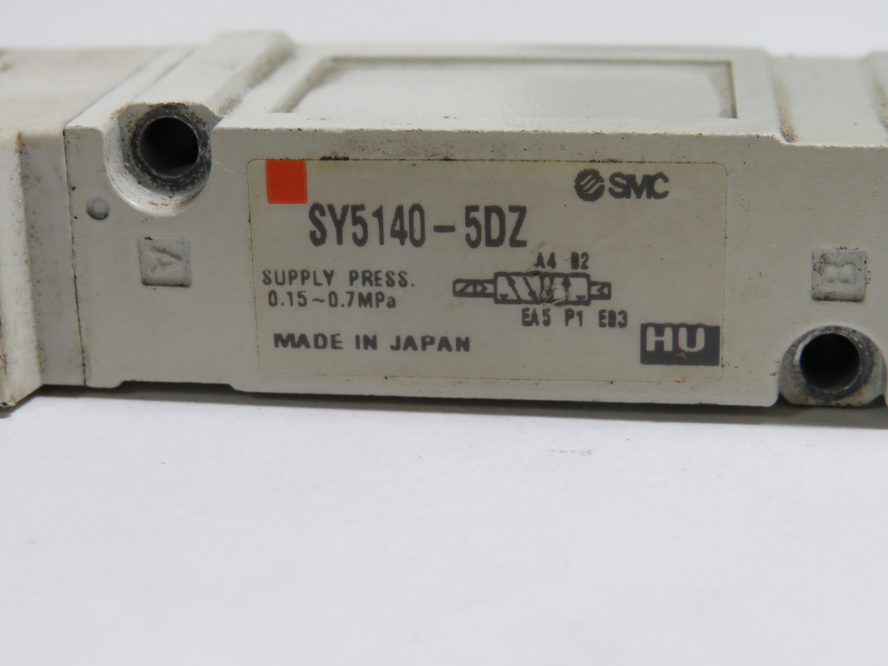 SMC SY5140-5DZ Solenoid Valve 24VDC 0.15-0.7MPa COSMETIC DAMAGE USED