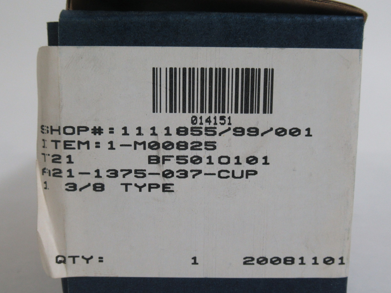 John Crane BF5010101 Mechanical Seal Kit 1-3/8" Bore Item# 1-M00825 ! NEW !