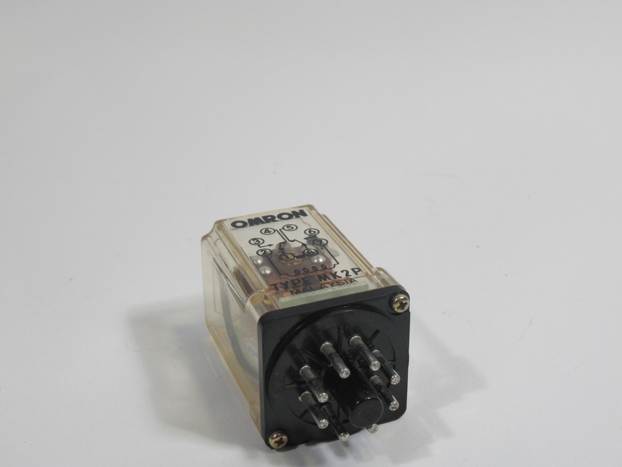 Omron MK2P-AC110 Plug In Relay 110VAC USED