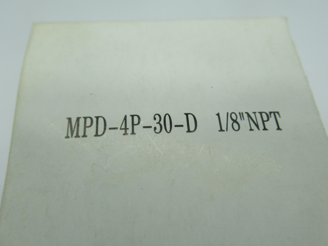 MP Filtri MPD-4P-30-D Dry Pressure Gauge 0-30PSI 1-1/2"Diameter 1/8"NPT NEW