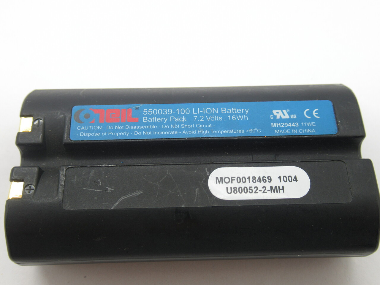 Oneil 550039-100 Li-ion Battery Pack For Printer 7.2V 16WH USED