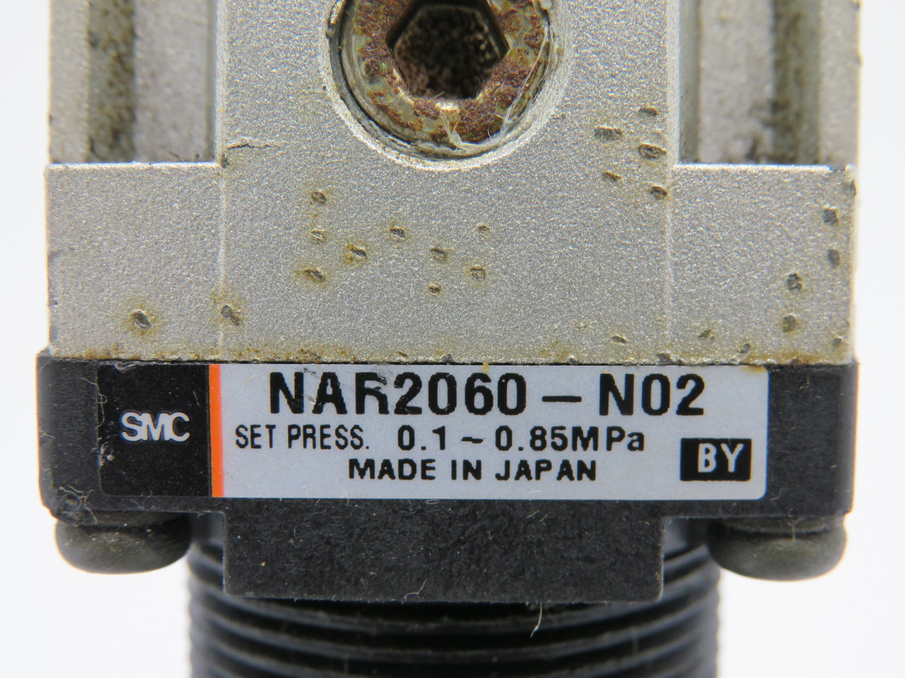SMC NAR2060-N02 Pneumatic Regulator 1/4" NPT 0.1-0.85MPa SHELF WEAR USED