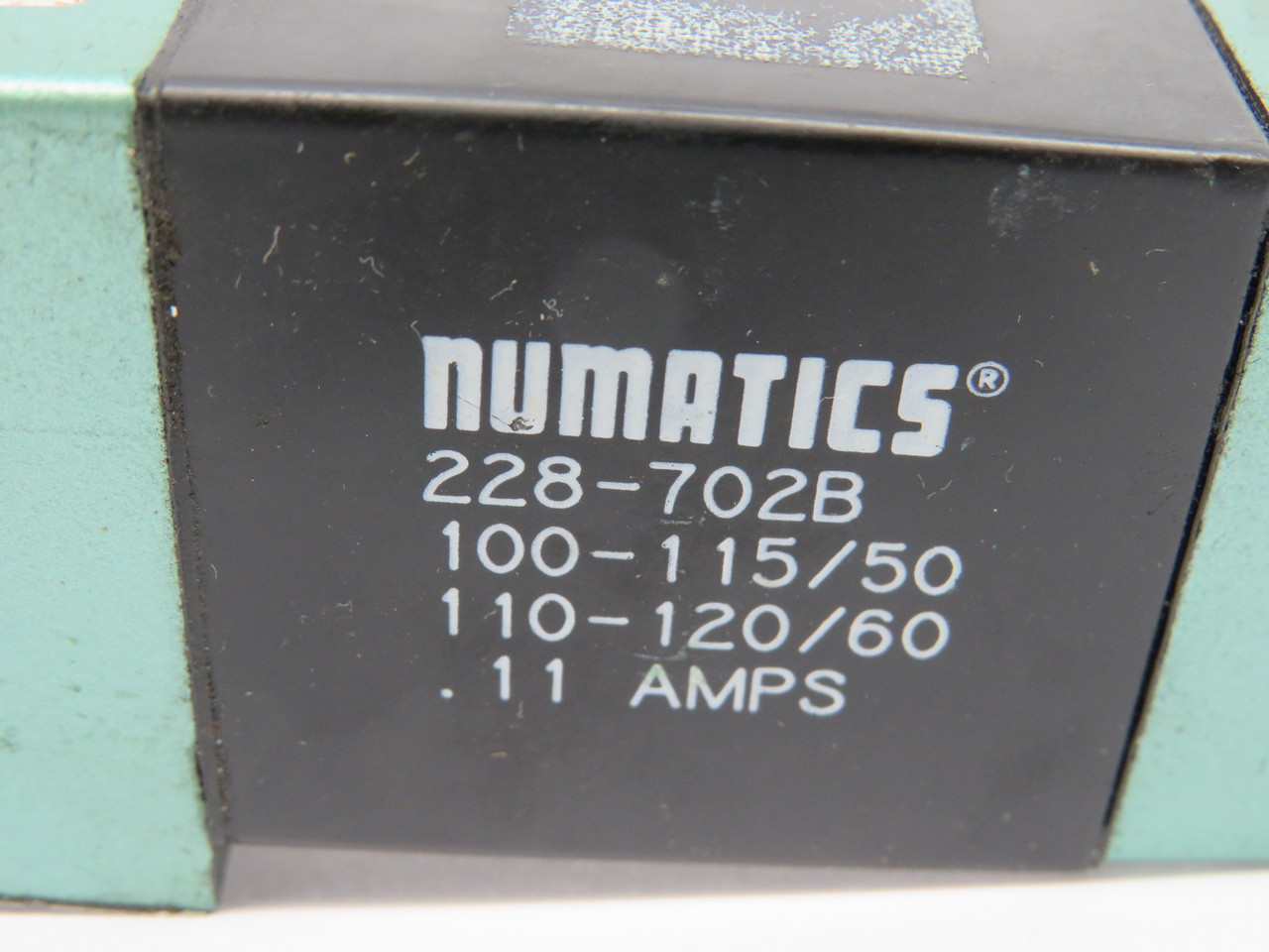 Numatics 152SA400K Solenoid Valve .11A 100-115V@50Hz 110-120V@60Hz USED